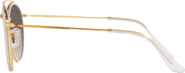 Ray-Ban DOUBLE BRIDGE RB 3647N Legend Gold/Grey Shaded 51/22/145 Unisex Sonnenbrillen