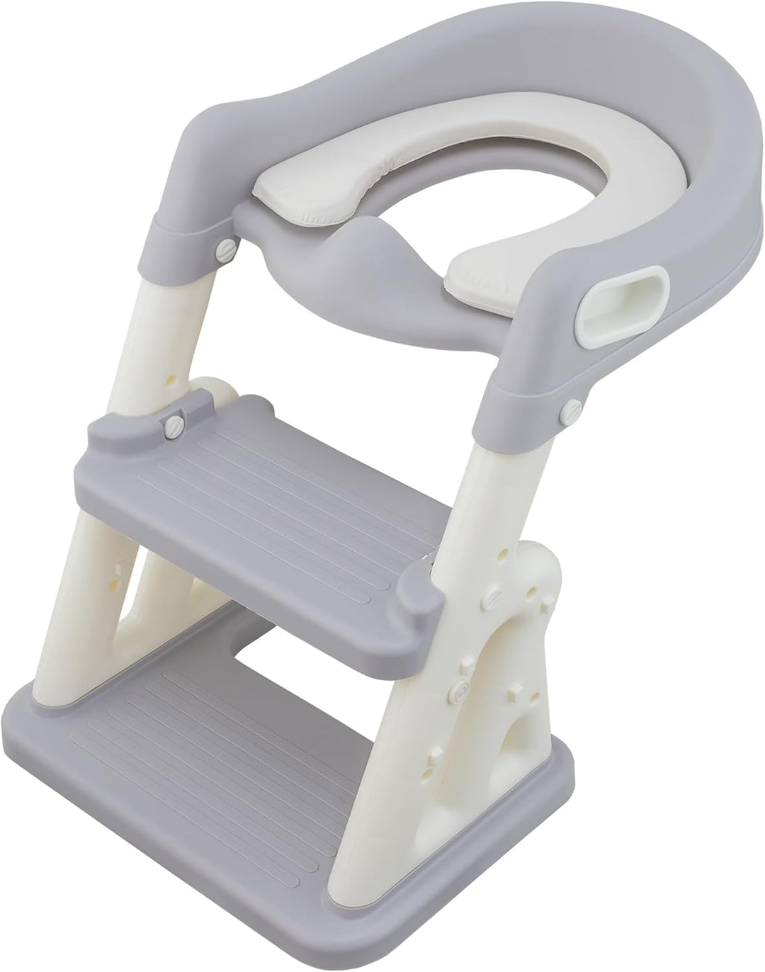 ALMAR Baby Treppe für Kinder, faltbar, mit WC-Adapter, Toilettensitz, Kinder-Toilettensitz, mit ruts