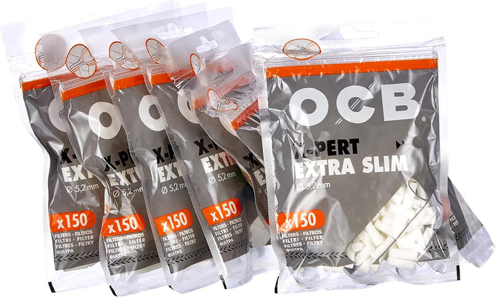 OCB X-PERT Extra slim Zigarettenfilter 5,2mm (10 x 150 Stk)