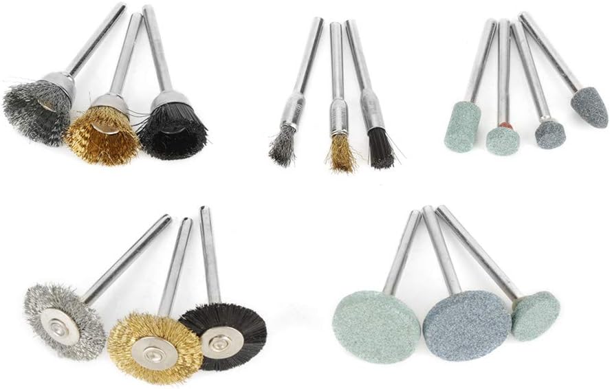 242 TLG. Multifunktionswerkzeug Zubehör Set, Universal Mehrzweck Zubehörset mit Holzkoffer Rotary To