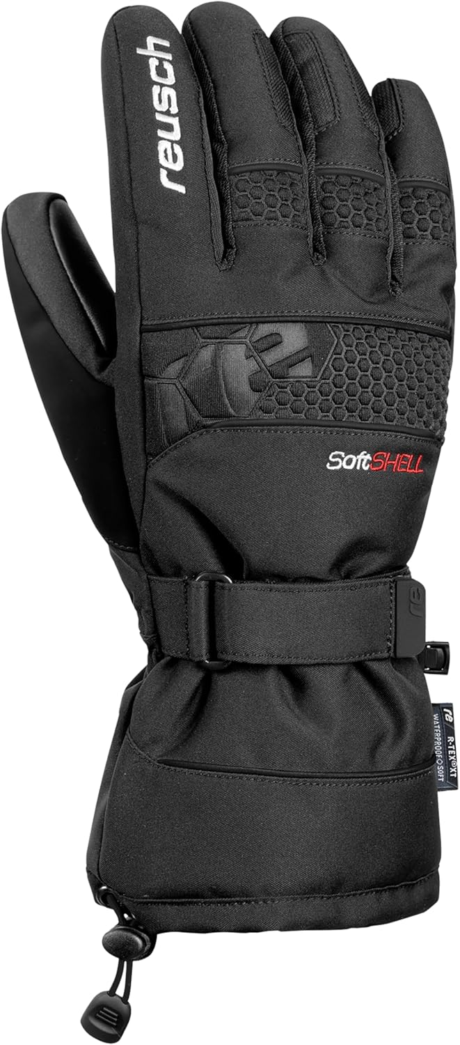 Reusch Unisex Fingerhandschuh Connor R-TEX XT Schwarz 9.5, Schwarz 9.5