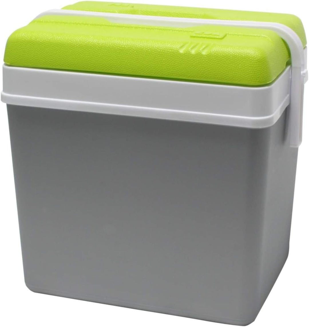 EDA PLASTIQUES EAN3086960221386 GLACIERE 24 L EDA GRIS ET VERT PREVUE POUR BOUTEILLES 2L DEBOUT, Pol