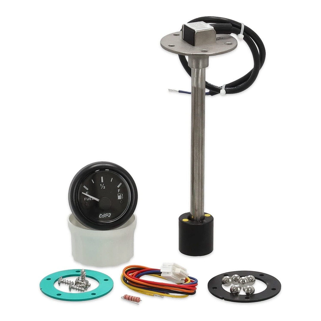 Nuova Rade Edelstahl Set Tankgeber Tankuhr Tankanzeige Benzin 0-190/240-33 Ohm 150-600 mm Boot Benzi