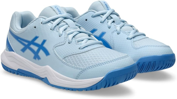 ASICS Jungen Gel-Dedicate 8 Padel Gs Sneaker 35 EU Hellblau Blaue Küste, 35 EU Hellblau Blaue K&#xFC