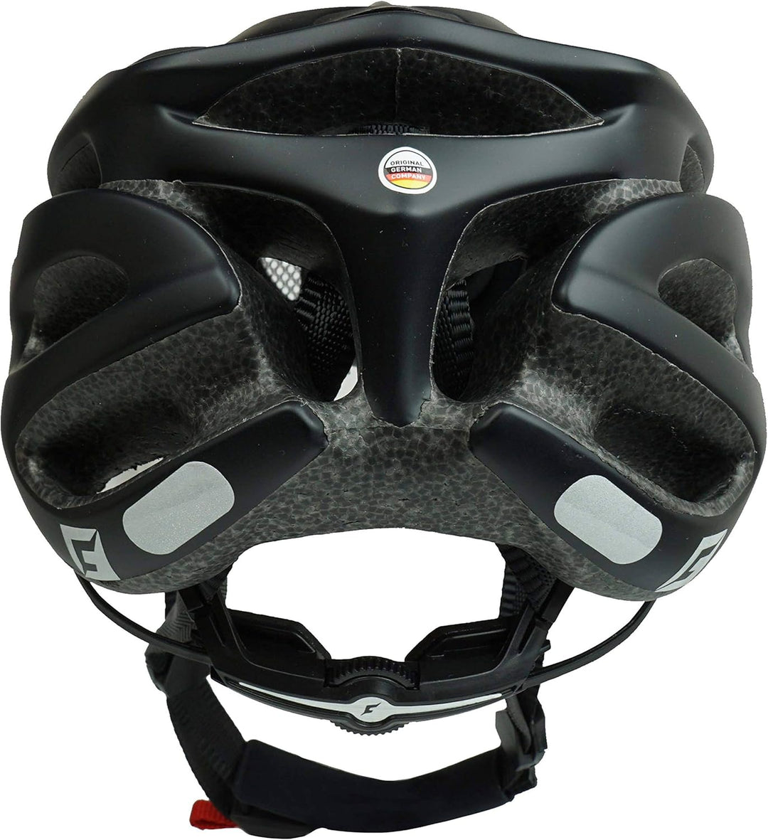Cratoni Fahrradhelm Pacer, Black matt - Reflektor, Gr. L-XL (58-62 cm)