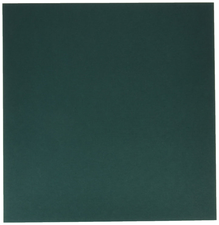 Bazzill Karton, 30,5 x 30,5 cm, Jade/Leinwand, 25 Stück pro Packung