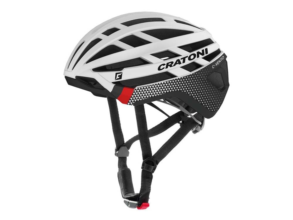 Cratoni Gravel-Helm C-Vento weiss glänzend/matt, M
