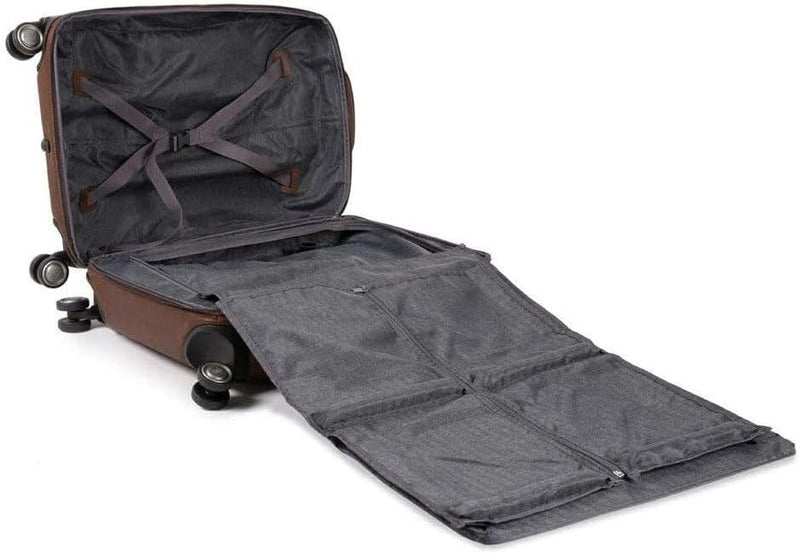 Piquadro Black Square 4-Rollen Kabinentrolley Leder 55 cm Laptopfach