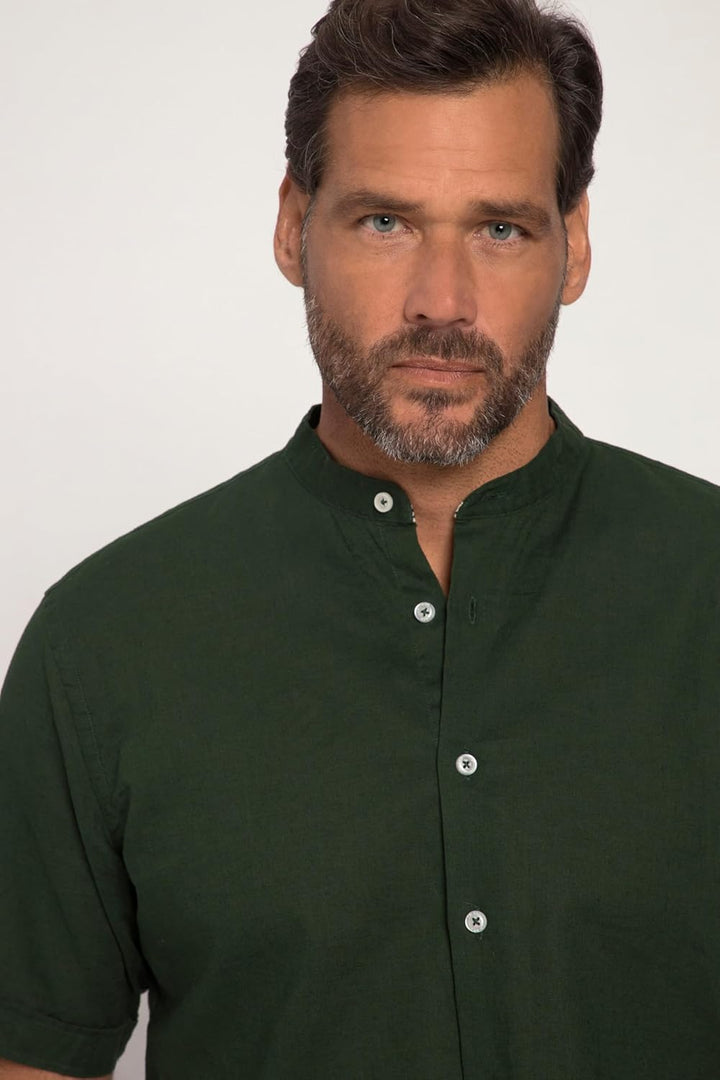JP 1880 Herren Hemd 3XL Dunkelgrün, 3XL Dunkelgrün