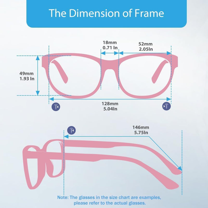 Firmoo Computer Brille Damen, Blaulichtfilter Brille ohne Sehstärke Entspiegelte Vollrand Metallbril