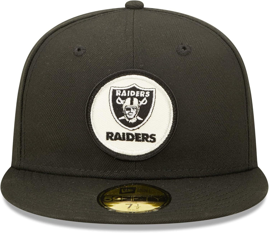 New Era 59Fifty Round Logo Steelers Cap Basecap Baseballcap Flat Brim Fitted Herren - mit Schirm Win