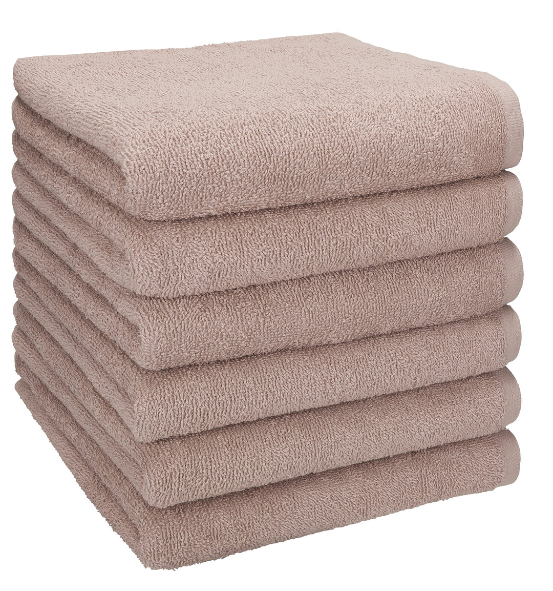 Betz Handtuch 6er Pack Handtücher Set Berlin Grösse 50x100 cm 100% Baumwolle - gut trocknend, leicht