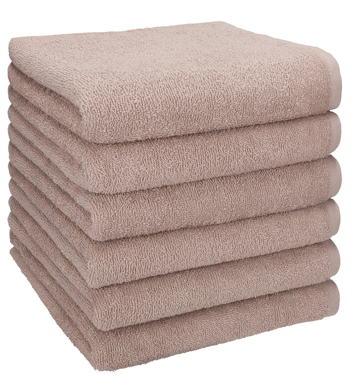 Betz Handtuch 6er Pack Handtücher Set Berlin Grösse 50x100 cm 100% Baumwolle - gut trocknend, leicht