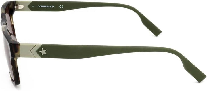 Converse Unisex Cv520s Rise Up Sunglasses, 360 Cargo Tortoise, 55