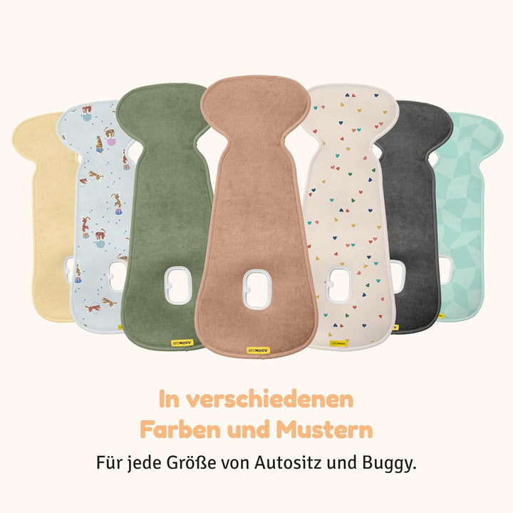 AeroMoov - Baby Sitzauflage Air Layer - Einlage Für Autositz oder Kinderwagen - Gruppe B - Antischwi