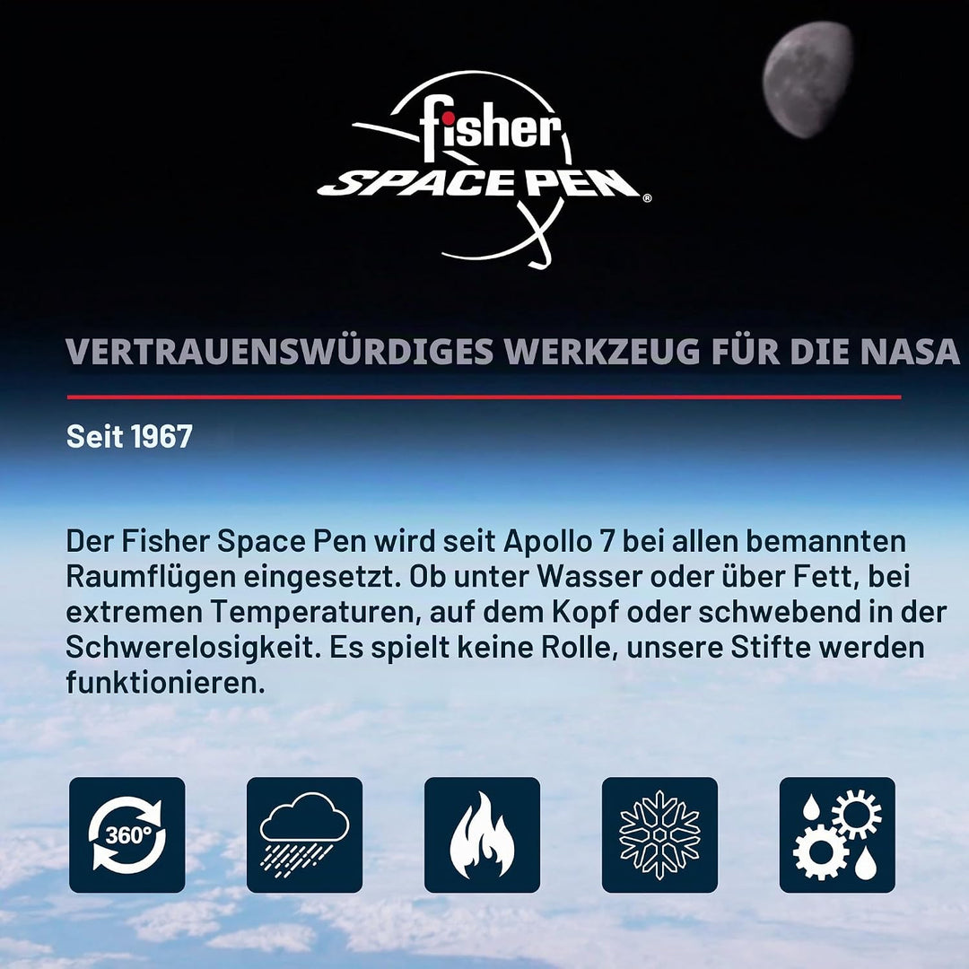 Fisher Space Pen Shuttle Space Pen, 1 Stück (1er Pack)