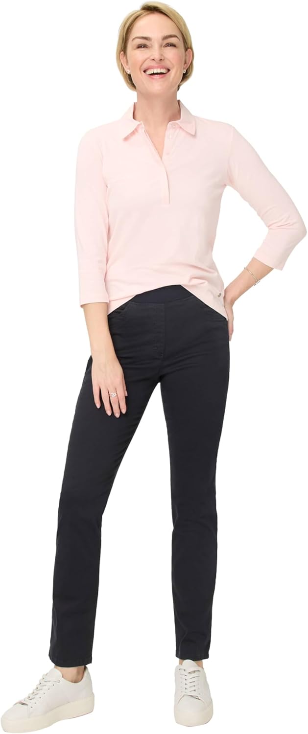 Raphaela by Brax Damen Pamina Fun Super Dynamic Cotton Pigment Jeans 31W / 32L Navy, 31W / 32L Navy