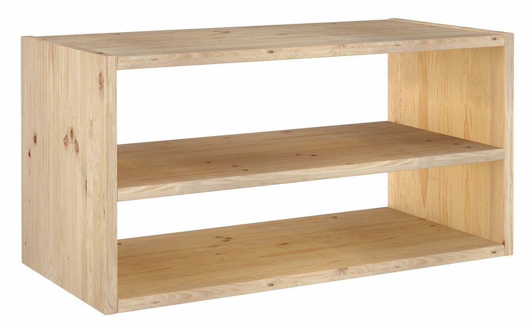ASTIGARRAGA KIT LINE Dinamic Rechteckiges modulares Regal mit Ablage, Kiefernholz, 36,2 x 70,8 x 33