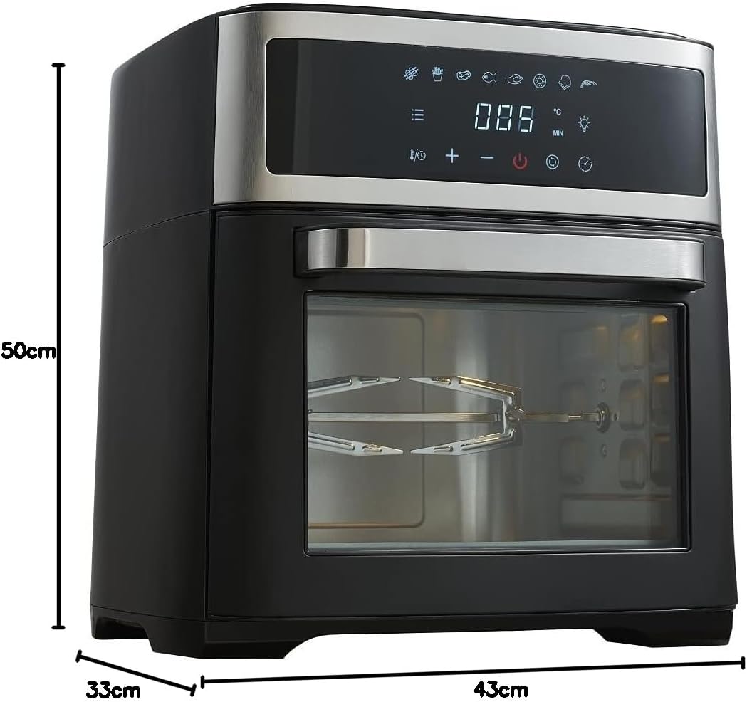 Adler Airfryer Oven AD 6309 Power 1700 W. Capacity 13 L. Stainless steel/Black