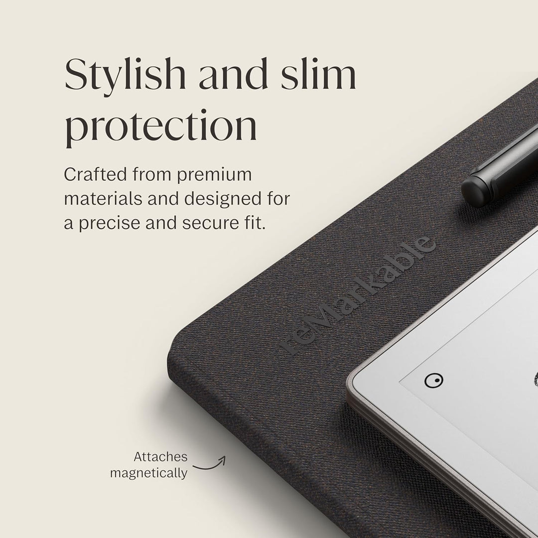 reMarkable Papier Pro Bundle – Folio Case aus Mosaic Weave | 11,8 Zoll Farbdisplay und Leselicht | m