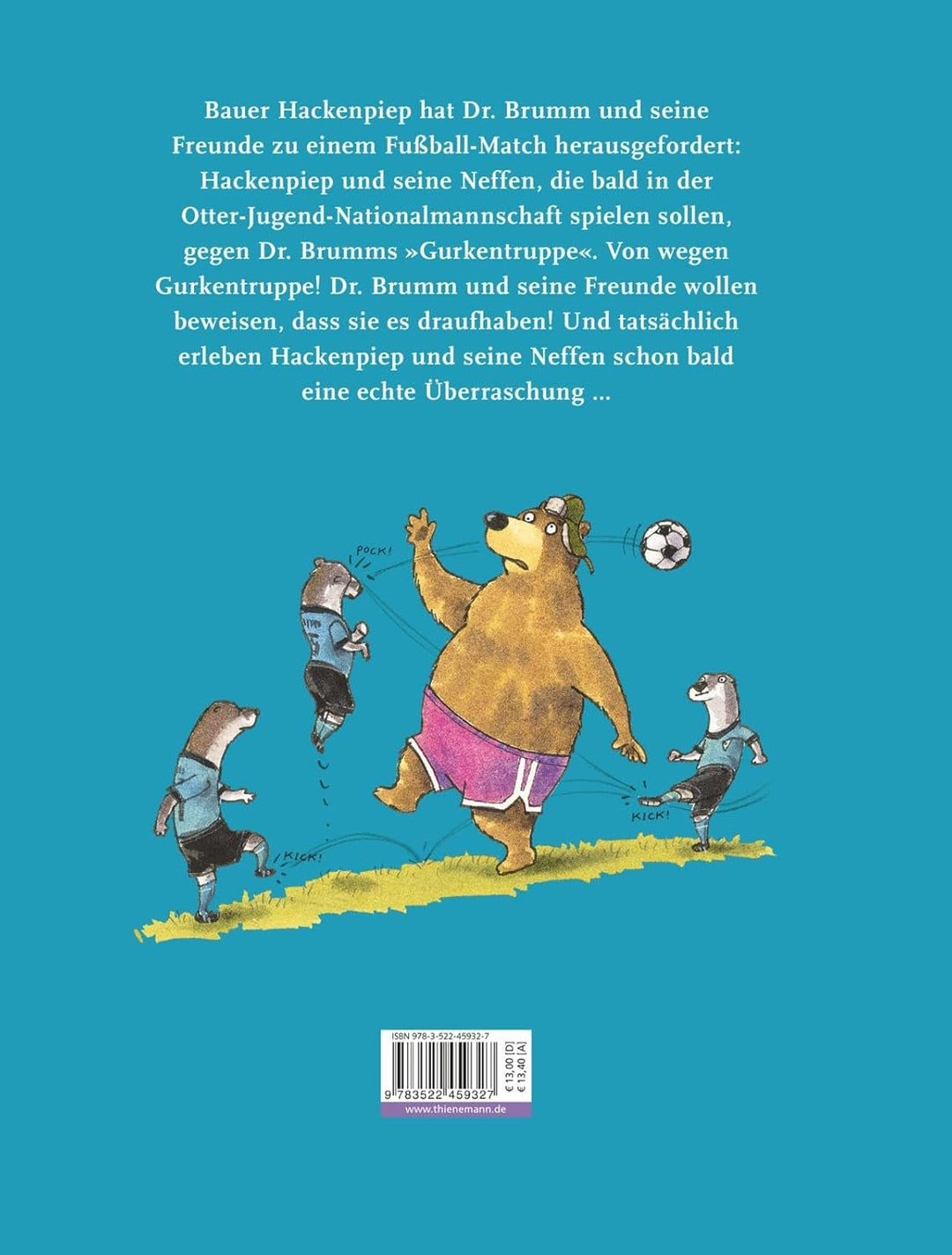 Dr. Brumm: Anpfiff für Dr. Brumm: Eine Fussballgeschichte ab 4 Jahren, Gebundenes Buch