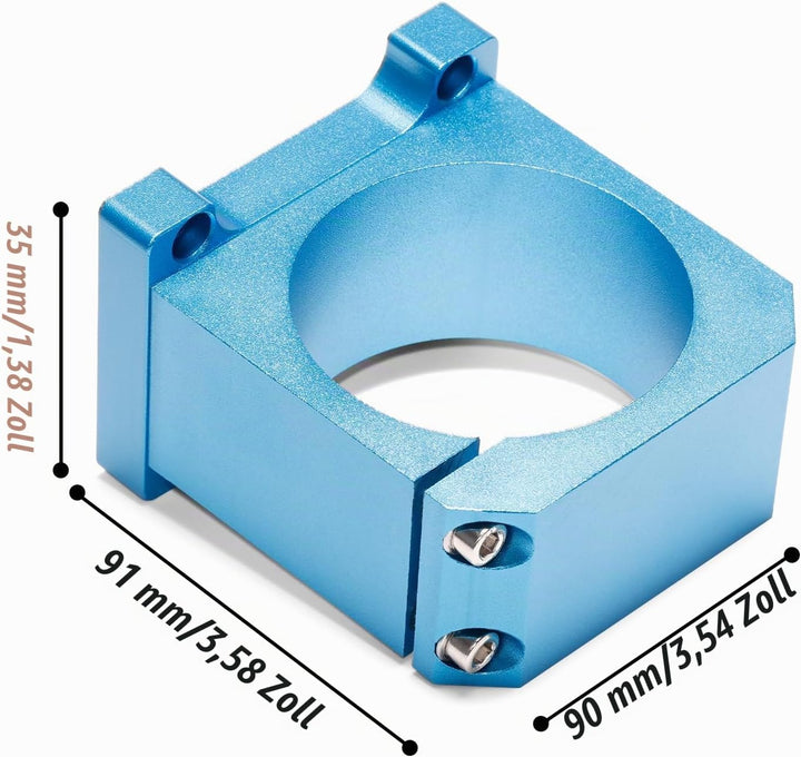Genmitsu 65mm Durchmesser Aluminium CNC Spindelhalter Spindelhalterung für PROVerXL 4030 CNC Maschin