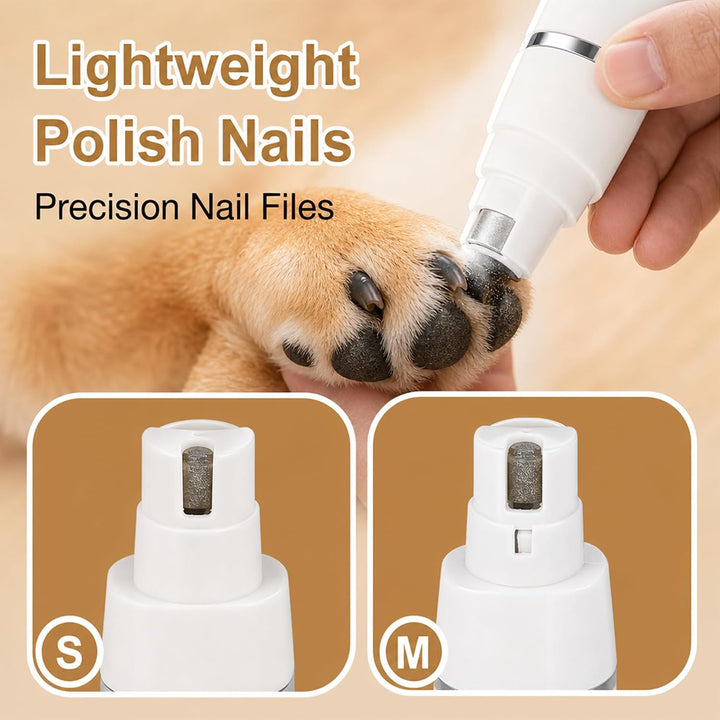 Hundeschermaschine 4 in 1 USB C mit 4 Aufsätzen für Hund und Katze