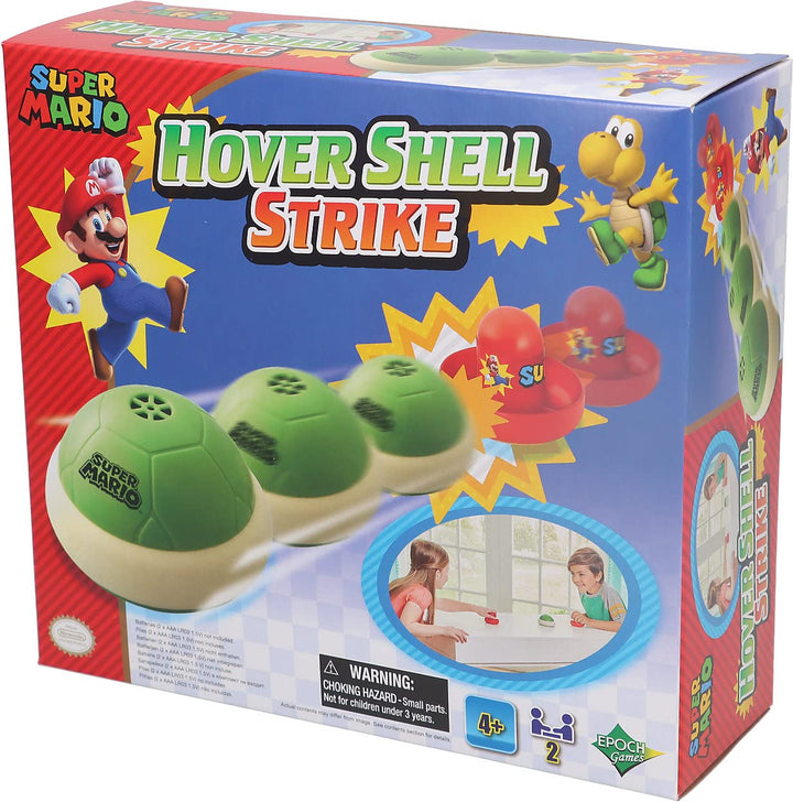 EPOCH Games 7397 Super Mario Hover Shell Strike - Party Spiel Actionspiel Geschicklichkeitsspiel, Bu