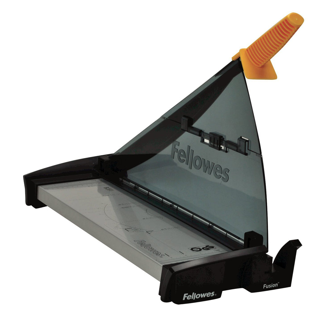 Fellowes Kleinbüro Hebelschneidemaschine Fusion A3 schwarz/metallic, A3