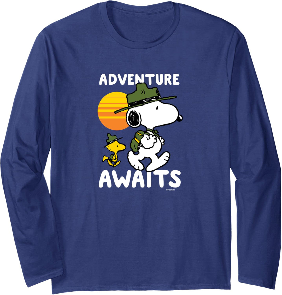 Peanuts - Snoopy Adventure Awaits Langarmshirt