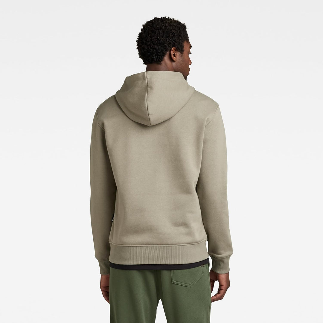G-STAR RAW Herren Retro Shadow Graphic Hooded Sweatshirt Sweats M Grün (Shamrock D22236-a971-2199),