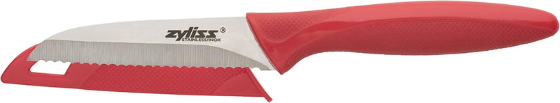 Zyliss Küchenmesser Set 6-Teilig, Ultra Scharfes Edelstahl Messerset, Kochmesser, Universalmesser, A