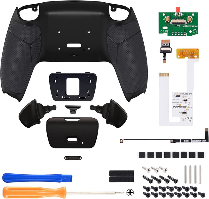 eXtremeRate Programmierbares Rise Remap Kit für ps5 Controller BDM-030/040, Remap Platine & Rückseit