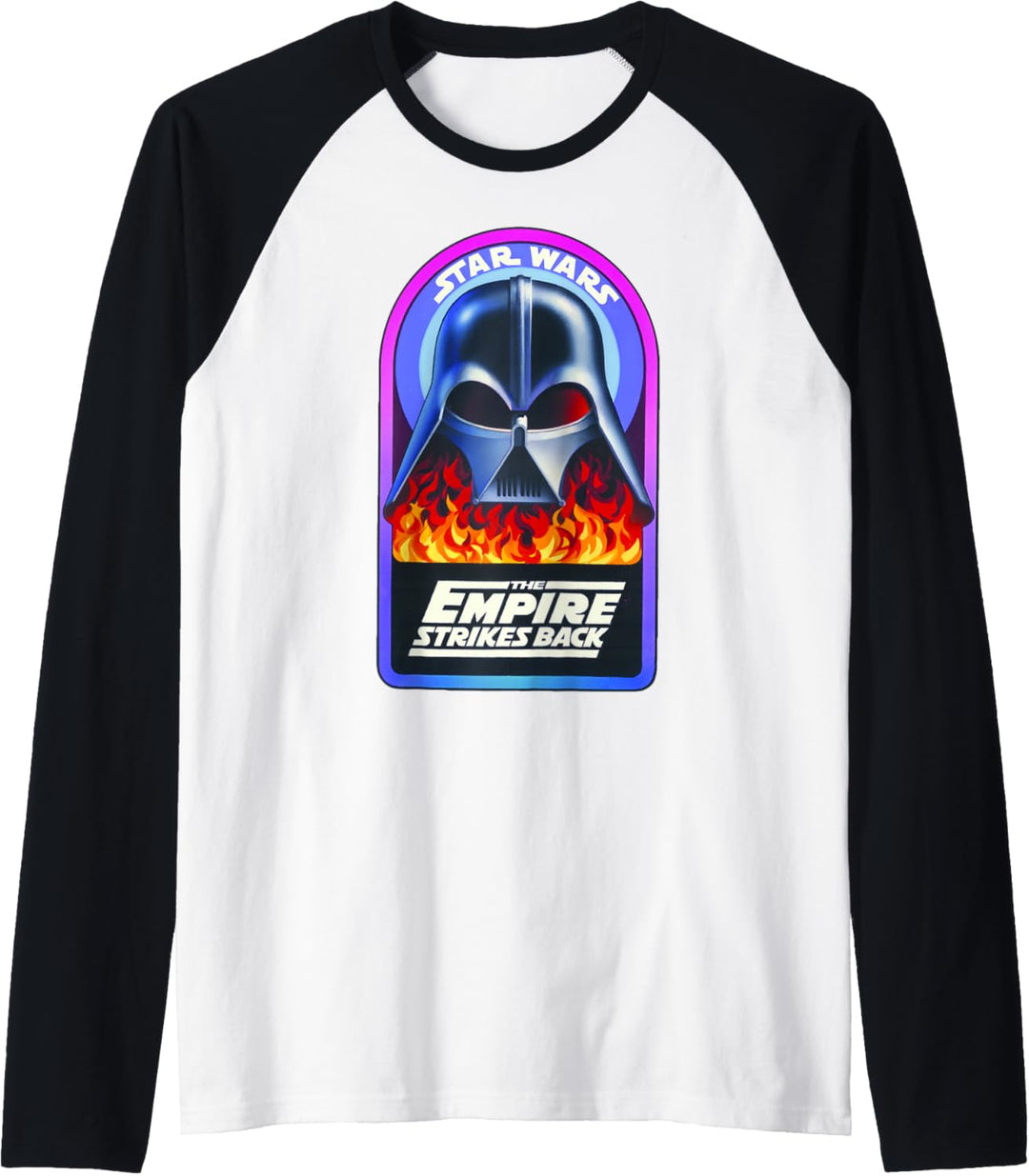 Star Wars The Empire Strikes Back Vader Poster Raglan