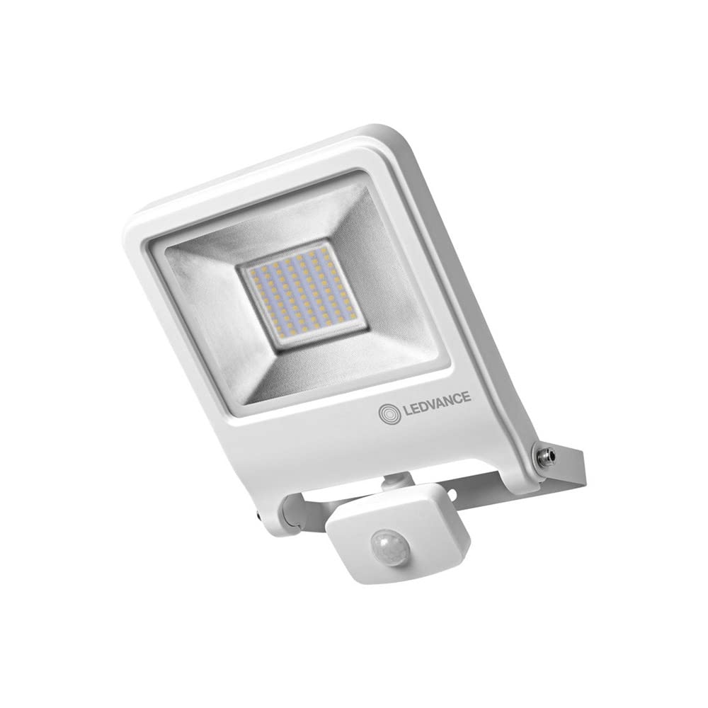 Ledvance LED Fluter, Leuchte für Aussenanwendungen, integrierter Bewegungssensor, Warmweiss, 257,0 m