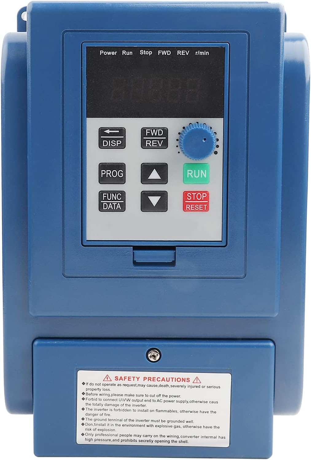 4KW AC 380V 5HP 12A Frequenzumrichter VFD-Drehzahlregler für 3-Phasen-4kW-Wechselstrommotor
