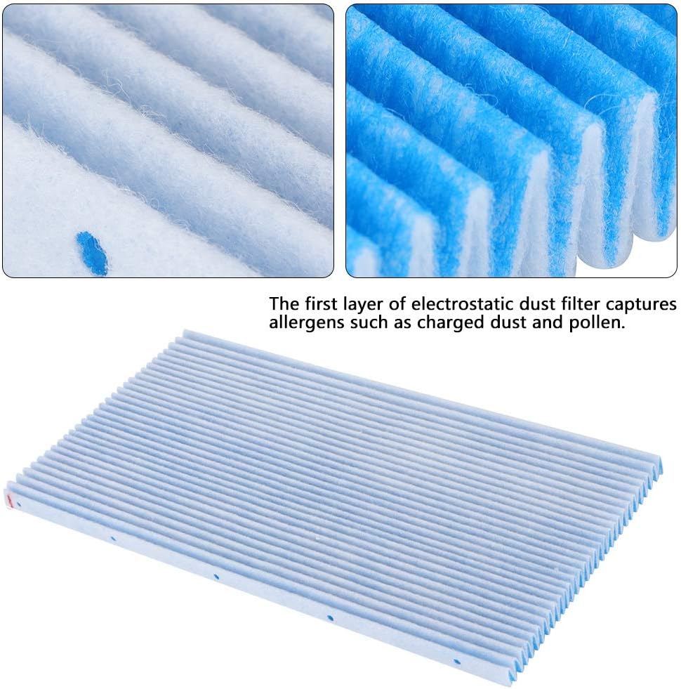 Luftreiniger Zwei Schichten Filter Zubehörteil Fit für MC70KMV2 MCK57LMV2 5st