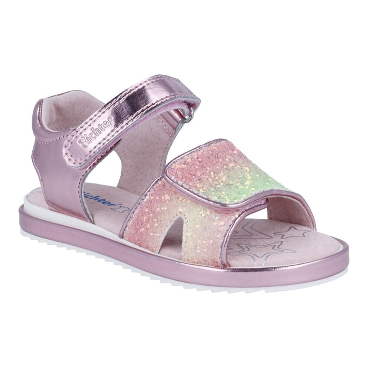 Richter Kinderschuhe Mädchen Halbschuhe Klett Sandale Rosa Freizeit 29 EU Candy Lime Candy, 29 EU Ca