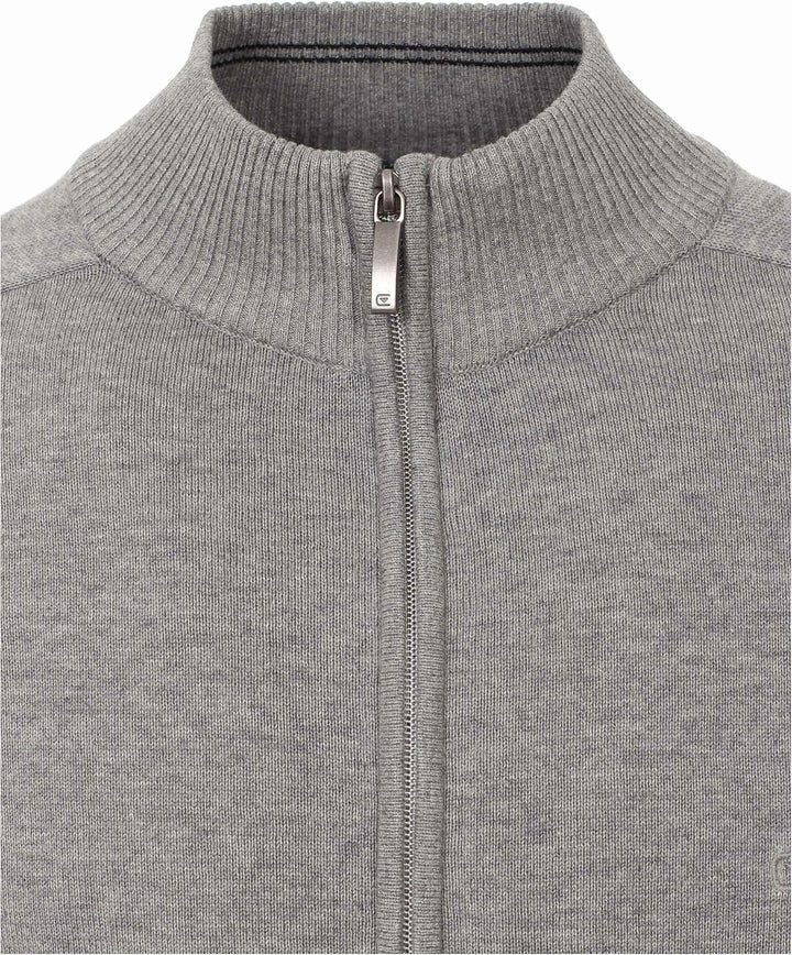 CASAMODA Herren Strickjacke, M Grau