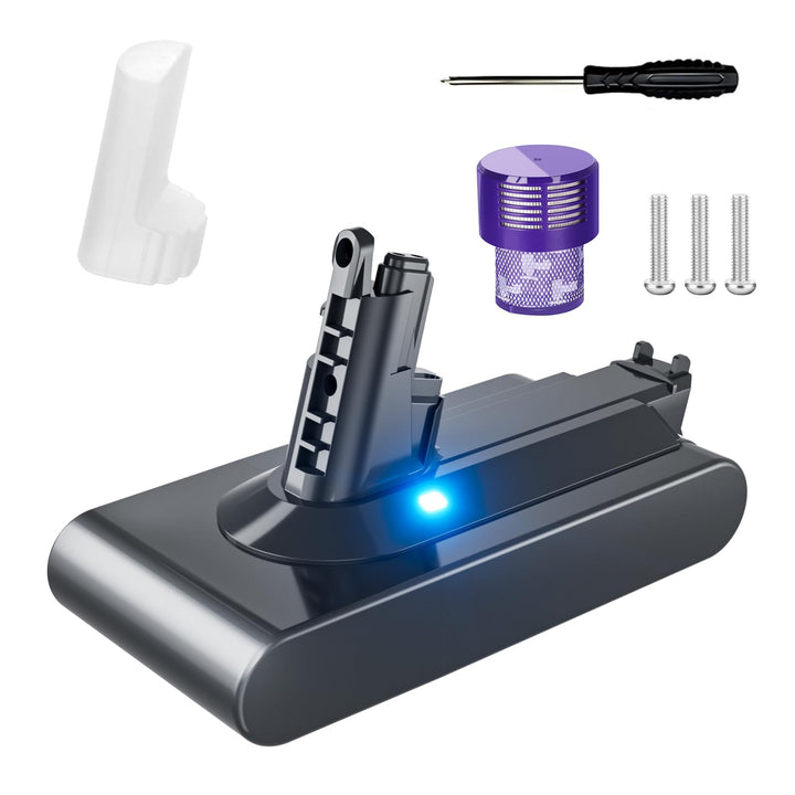 V11 SV14 Ersatzakkus für Dyson, 25,2V Schraubanschluss Kompatibel mit Dyson- V11(Schraubanschluss) T