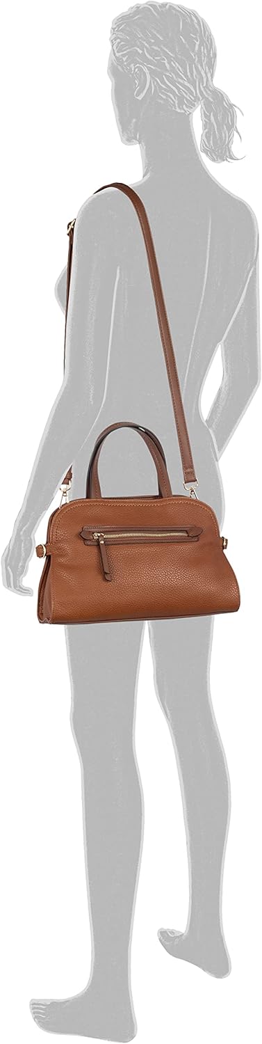 Gabor bags Neomi Damen Shopper Umhängetasche Reissverschluss Klein Braun