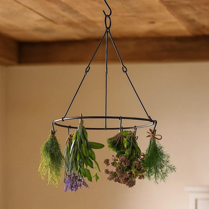 CKB LTD Kräuter- und Blumentrockner - Küche & Garten Hängender Trockenständer - Platzsparendes Zubeh