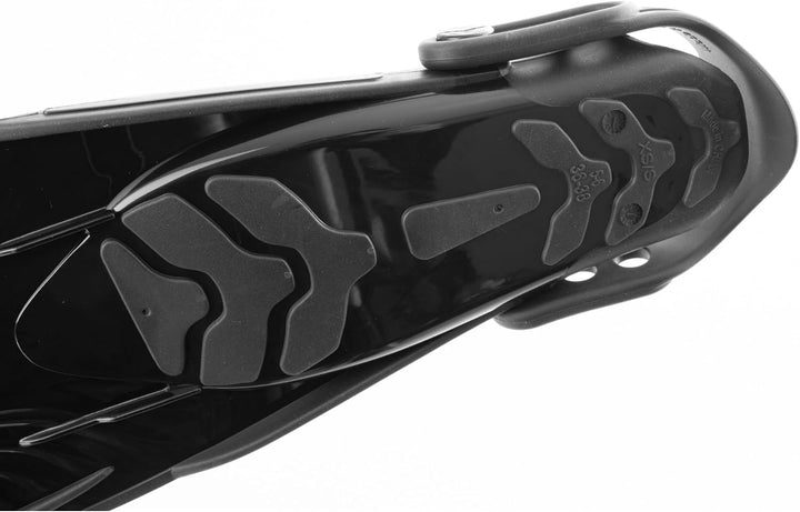 SEAC Vela Oh Kurze Flossen zum Schnorcheln und Schwimmen im Schwimmbad mit verstellbarem Riemen XS-S