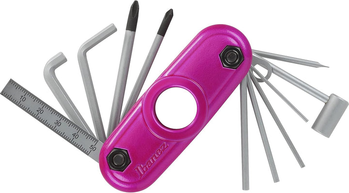 IBANEZ Multi-Tool - 11 Werkzeuge in Einem - Metallic Pink - Limited Edition
