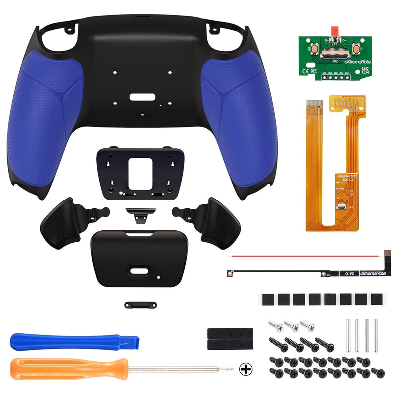 eXtremeRate Programmierbares Rise Remap Kit für ps5 Controller BDM-030/040, Remap Platine & Rückseit