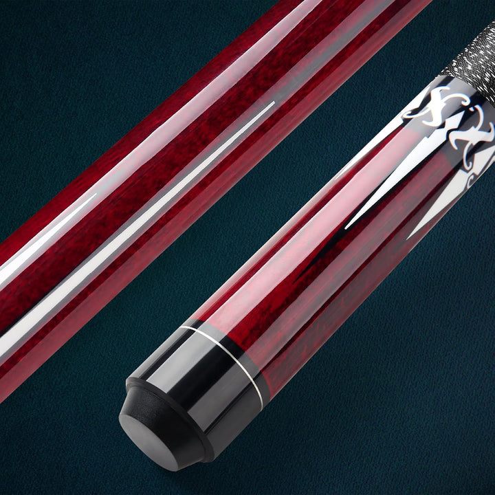 Pool Queue, 58 Zoll Billard Queue Kanadischer Ahornholz Pool Cue 13mm Spitzen für Professionelle Bil