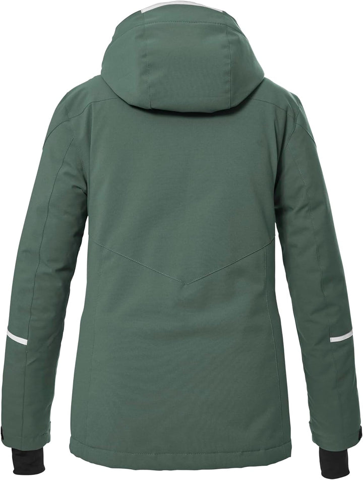 Killtec Damen Ksw 81 Wmn Ski Jckt Skijacke/Funktionsjacke mit abzippbarer Kapuze und Schneefang 36 g