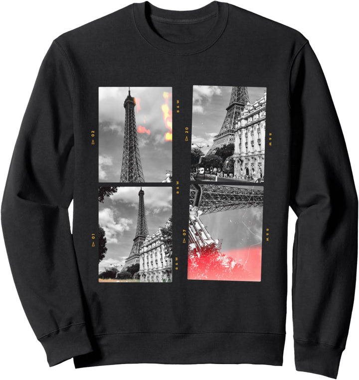 Paris France 35 mm Filmstreifen, analoge Fotografie Sweatshirt