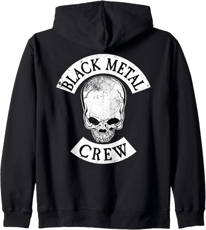 Black Metal Crew I Black Metal Kapuzenjacke