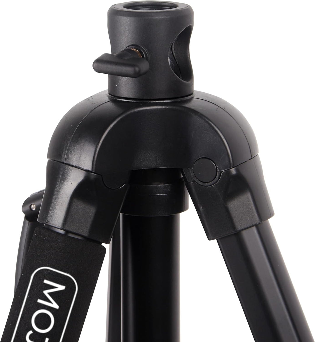 MOJOGEAR 179 cm 3-in-1-Stativ: Tripod, Einbeinstativ und horizontaler Arm für Top-Aufnahmen – mit Te
